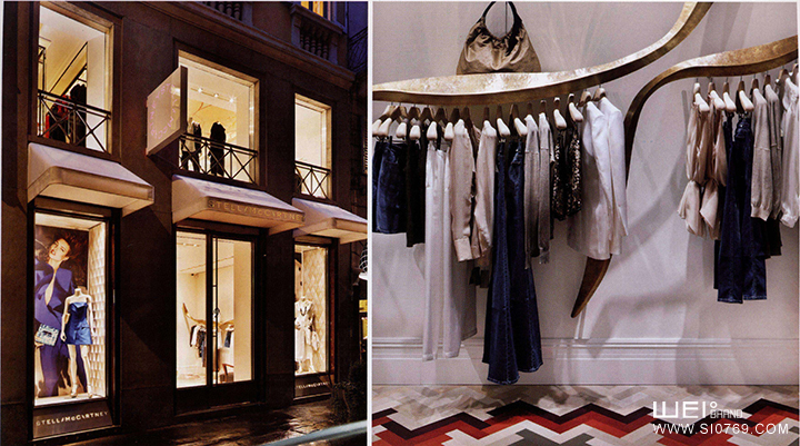 Stella McCartney 專賣店設計 