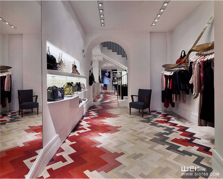 Stella McCartney 專賣店設計 