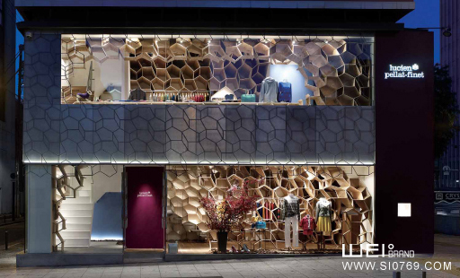 心齋橋，lucien pellst finet店 空間設(shè)計