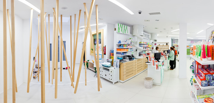 藥店店鋪設(shè)計(jì)柜臺圖
