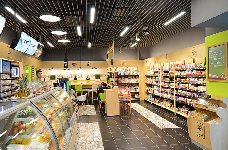 生活超市店鋪設計局部圖